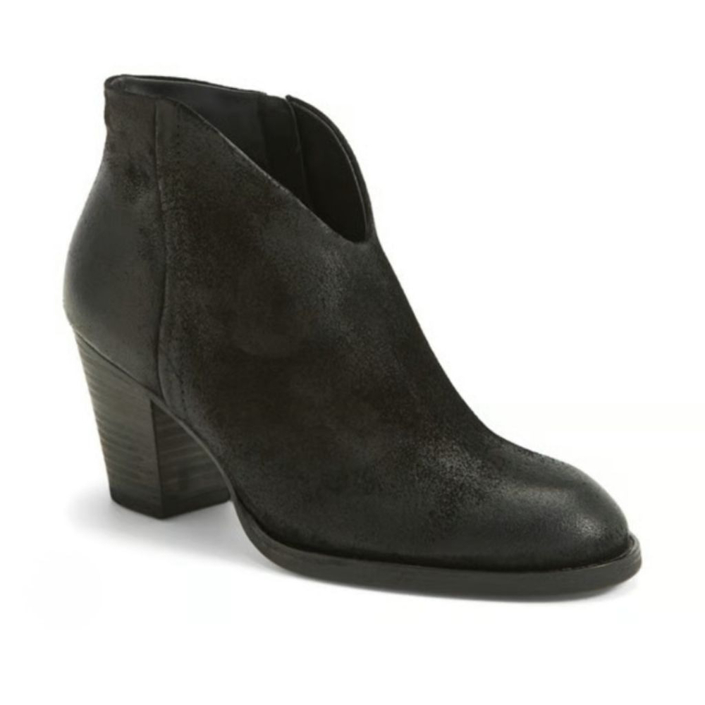 PAUL GREEN Delgado Ankle Boots & Booties $440‎ Size 10 Black Suede